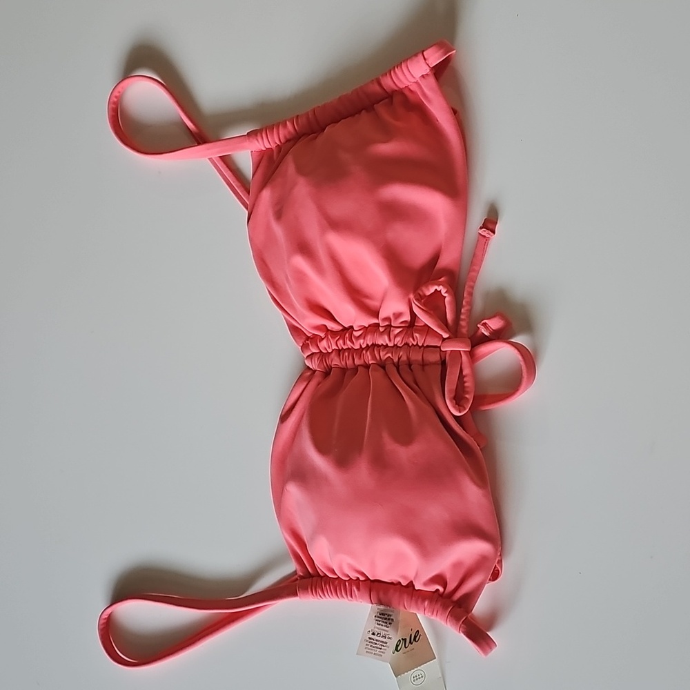 NWT Aerie Real Good Coral Bandeau Top